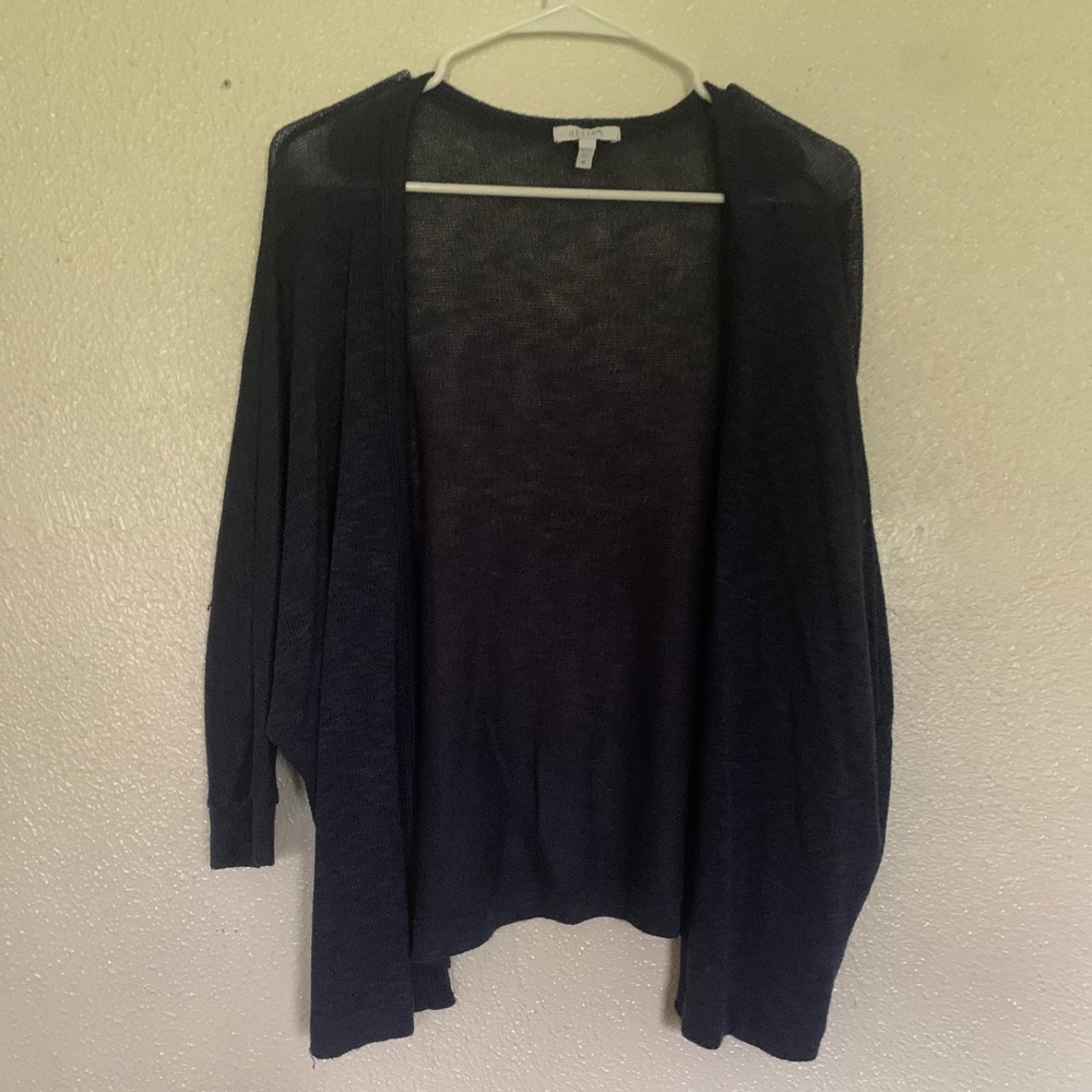 Navy blue cardigan